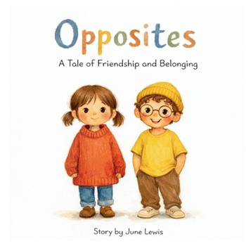 Paperback Opposites: A Children's Picture Book About Friendship, Differences and Being Yourself Book