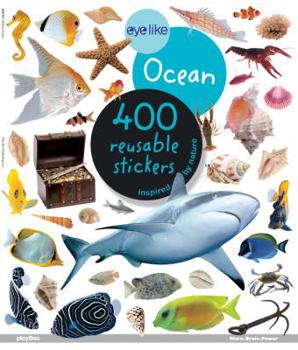 Paperback Eyelike Ocean: 400 Reusable Stickers Inspired by Nature Book