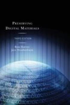 Hardcover Preserving Digital Materials Book