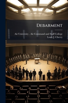 Paperback Debarment: A Guide for Installation Commanders Book