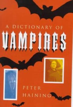 Hardcover A Dictionary of Vampires Book