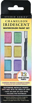 Misc. Studio Series Chameleon Iridescent Watercolor Paint Set - 12 Colors Book