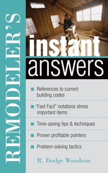 Paperback Remodeler's Instant Answers Book