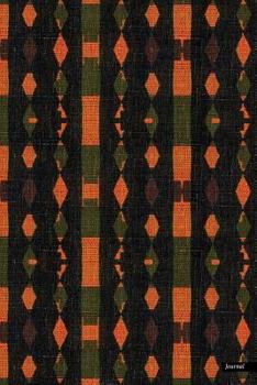Paperback Journal: African Fabric Print (4), 6" x 9", Lined Journal, Blank Journal (Diary, Notebook) For Writing - [Quality Binding] Book