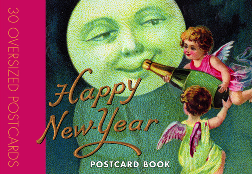 Cards Happy New Year Postcard Book