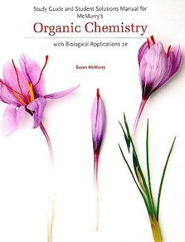 Paperback Organic Chemistry Study Guide and Solutions Manual: With Biological Applications Book