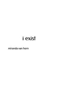 Paperback I Exist Book
