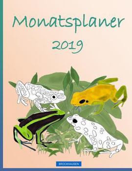 Paperback BROCKHAUSEN - Monatsplaner 2019 [German] Book