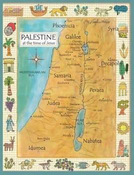 Poster Palestine in the Time of Jesus Map Book