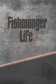 Paperback Fishmonger Life: Personalized Isometric Dot Notebook 120 Pages 6x9 Book