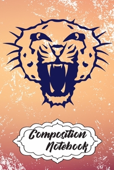 Composition Notebook: 110 Blank Lined Papers - 6x9 Personalized Customized Elephant Composition Notebook Journal Gift For Cheetah Lovers