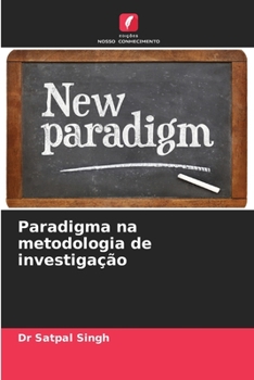 Paperback Paradigma na metodologia de investigação [Portuguese] Book