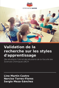 Validation de la recherche sur les styles d'apprentissage (French Edition)