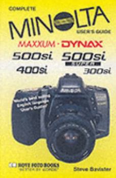 Paperback Minolta Maxxum Dynax 500si Super Book