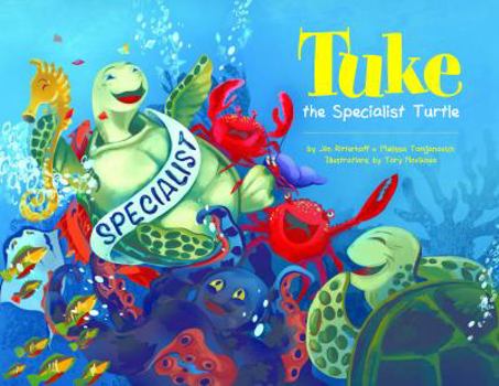Hardcover Tuke the Specialist Turtle Book