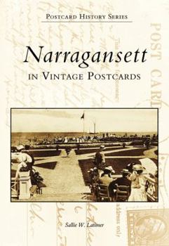 Paperback Narragansett in Vintage Postcards Book