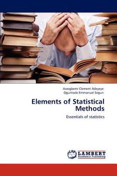 Paperback Elements of Statistical Methods Book