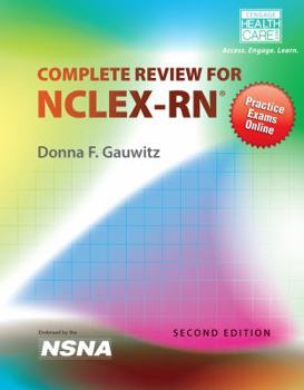 Paperback Delmar's Complete Review for Nclex-RN Book