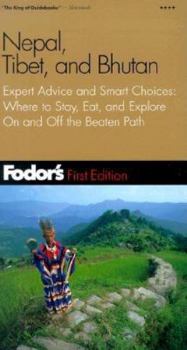 Paperback Fodor's Nepal, Tibet, and Bhutan, 1st Edition Book