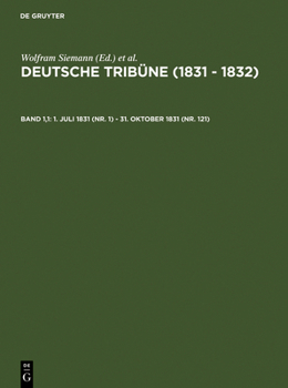 Hardcover 1. Juli 1831 (Nr. 1) - 31. Oktober 1831 (Nr. 121) [German] Book