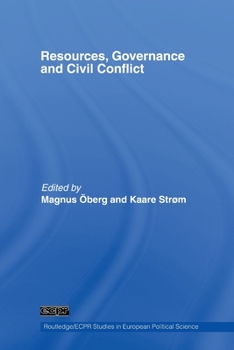 Paperback Resources, Governance and Civil Conflict Book