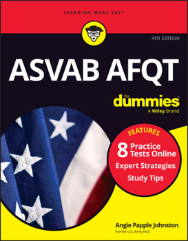 Paperback ASVAB Afqt for Dummies: Book + 8 Practice Tests Online Book