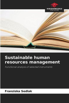 Paperback Sustainable human resources management Book