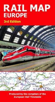 Map Rail Map Europe Book