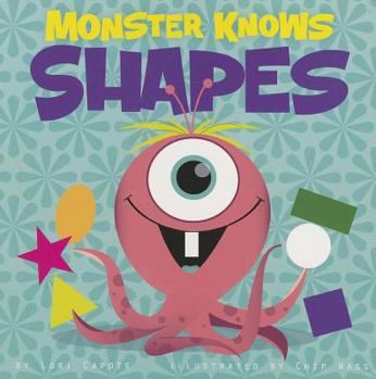 Board book Monster Knows Shapes Book