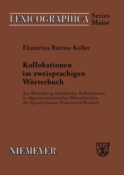 Paperback Kollokationen im zweisprachigen Wörterbuch [German] Book