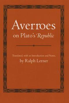 Hardcover Averroes on Plato's Republic Book