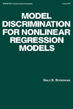 Hardcover Model Discrimination for Nonlinear Regression Models Book