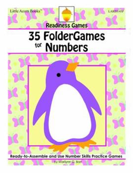 Paperback 35 FolderGames for Numbers: Readiness Games Book