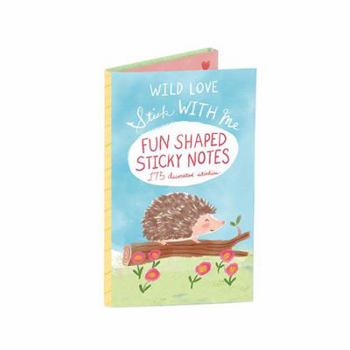 Paperback Wild Love Stick with Me Fun Shaped Sticky Notes: 175 Decorated Stickies Book