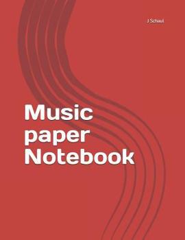Music paper Notebook