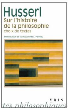 Paperback Sur l'Histoire de la Philosophie: Choix de Textes [French] Book