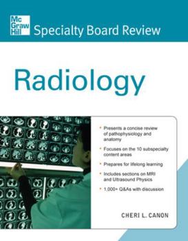 Paperback McGraw-Hill Specialty Board Review Radiology Book