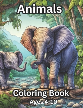 Paperback Animals coloring book