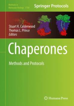 Hardcover Chaperones: Methods and Protocols Book
