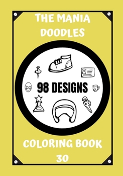 Paperback The Coloring Book: The Mania Doodles Book