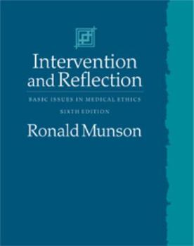 Hardcover Intervention and Reflection: Basic Issues in Medical Ethics Book