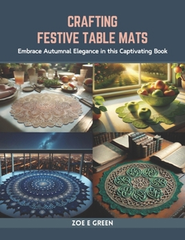 Paperback Crafting Festive Table Mats: Embrace Autumnal Elegance in this Captivating Book