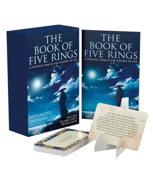 Paperback The Book of Five Rings Book & Card Deck: A Strategy Oracle for Success in Life: Includes 50 Cards and a 128-Page Book
