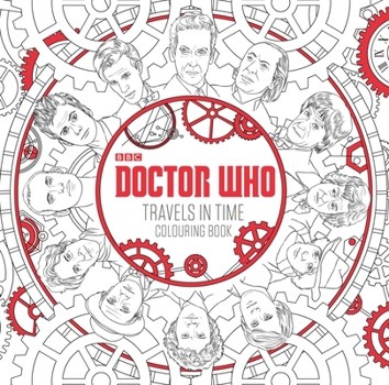 Paperback Doctor Who: Travels in Time Colouring Book