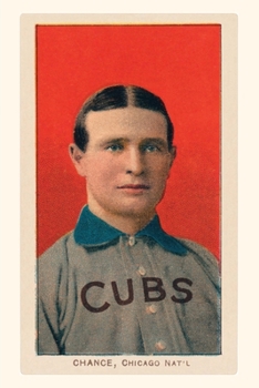 Paperback Vintage Journal Early Baseball Card, Frank Chance Book