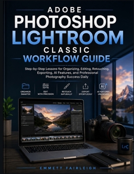 Adobe Photoshop Lightroom Classic Workflow Guide: Step-by-Step Lessons for Organizing, Editing, Retouching, Exporting, AI Features, and Professional Photography Success Daily