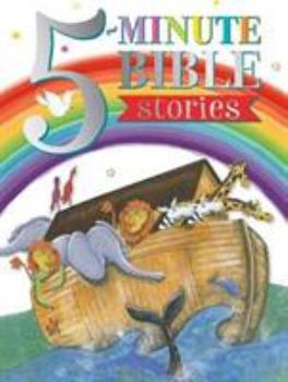 Hardcover 5 Minute Bible Stories Book