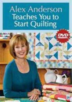 DVD-ROM Alex Anderson Teaches You to Start Quilting DVD Book