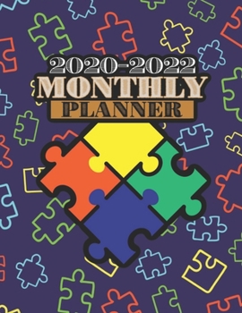 2020-2022 Monthly Planner: 36-Month Calendar 3 Year Monthly Planner + Holiday Reminder