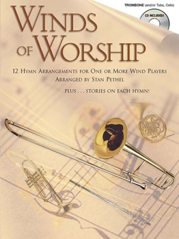 Paperback Winds of Worship: Trombone [With CD] Book